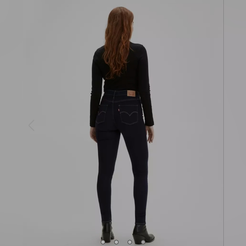 Levi's Women's Super Skinny High Rise Jeans Blue Medium 29